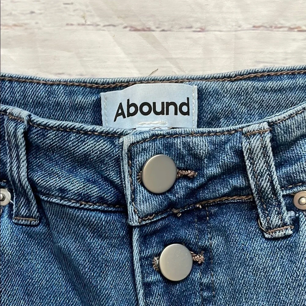 Abound Blue High Rise Jeans Classic Style